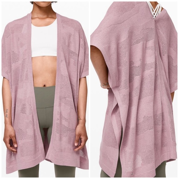 Lululemon find your light wrap heathered mauve - Picture 3 of 7